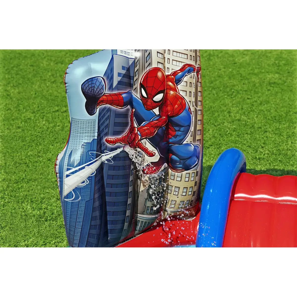 Bestway Spider-Man Uzpūšamais rotaļu centrs 2,11×2,06×1,27 m Photo 26
