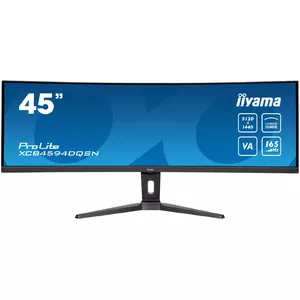 iiyama G-MASTER 45"LCD Curved Bus. UWQHD монитор для ПК 114,3 cm (45") 5120 x 1440 пикселей Dual QHD LED Черный