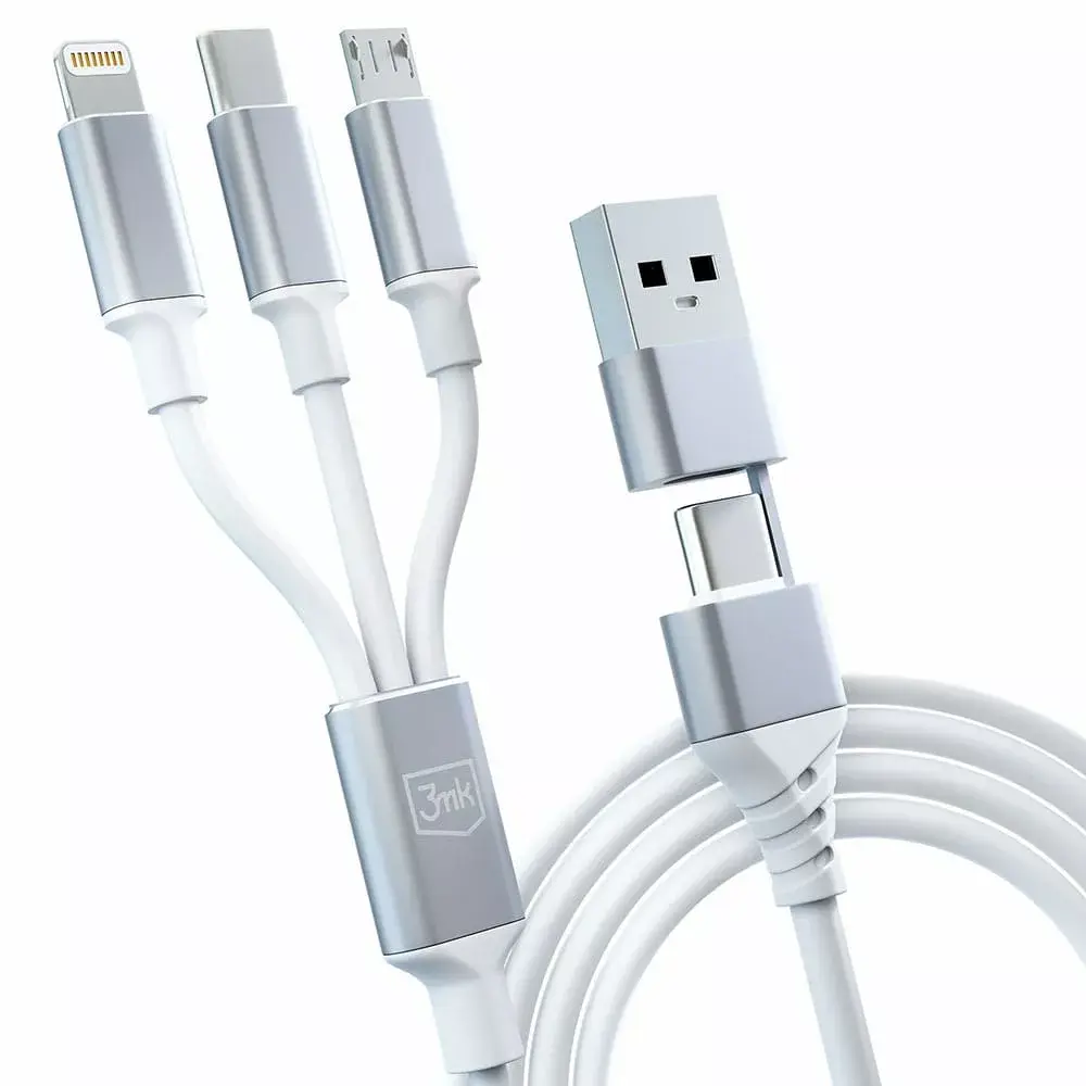 3in1 USB cable 3MK Hyper Cable Photo 8