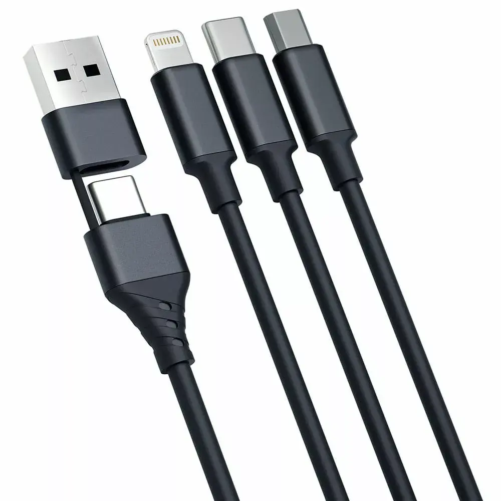 3в1 USB кабель 3MK Hyper Cable Photo 2
