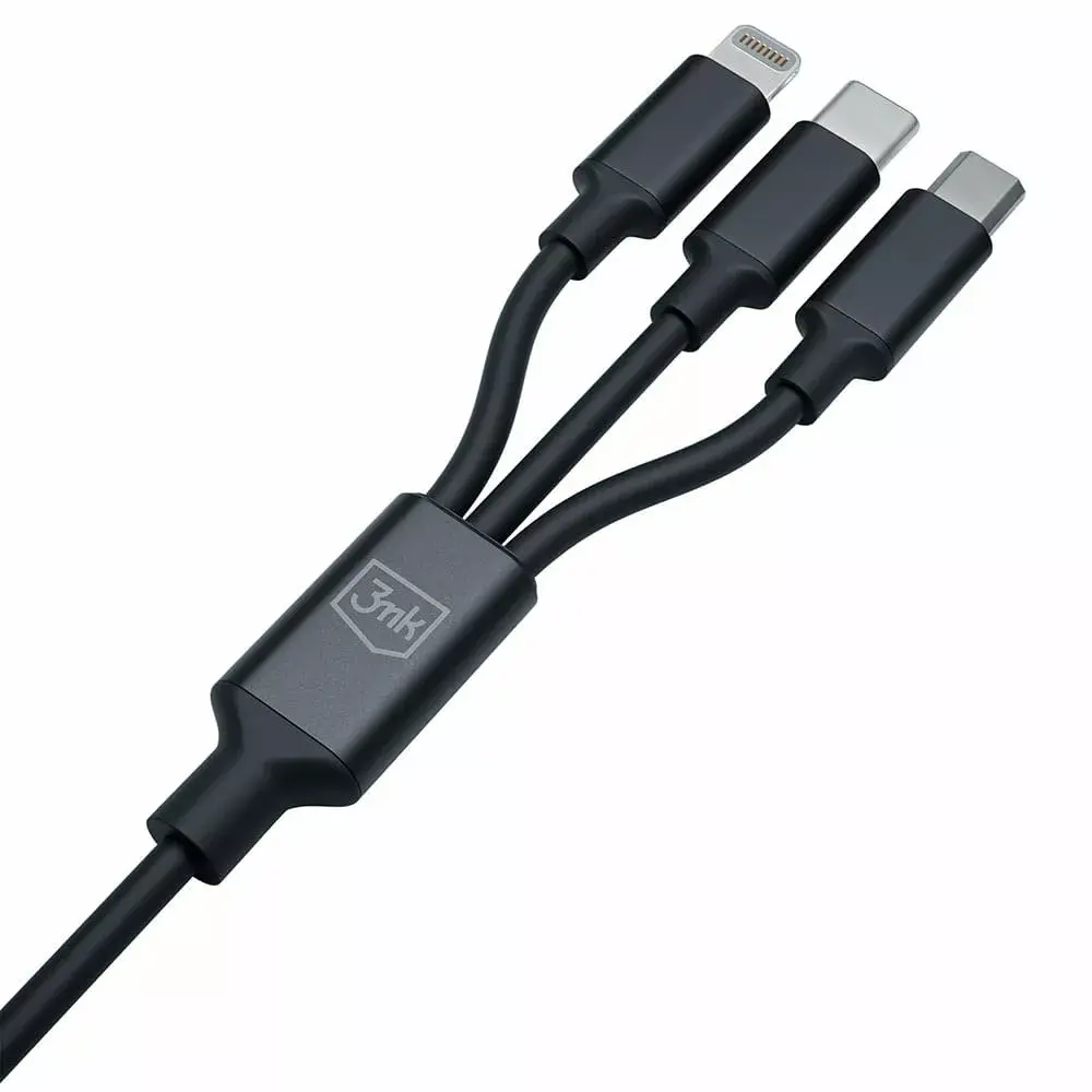 3в1 USB кабель 3MK Hyper Cable Photo 5
