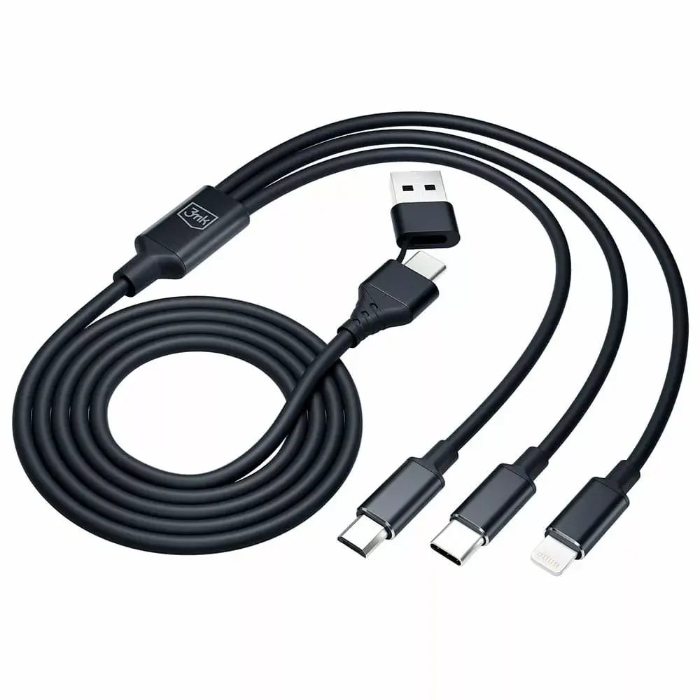 3в1 USB кабель 3MK Hyper Cable Photo 7