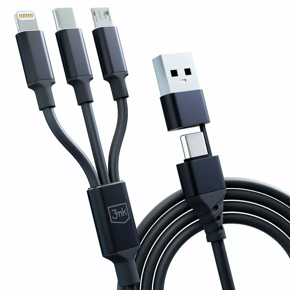 3в1 USB кабель 3MK Hyper Cable Photo 8