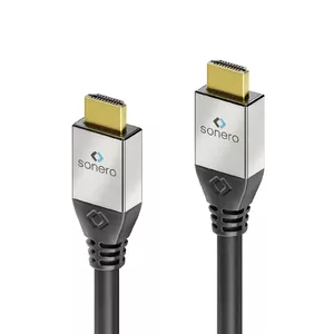 sonero S-HC000-020 HDMI kabelis 2 m HDMI Type A (Standard) Melns