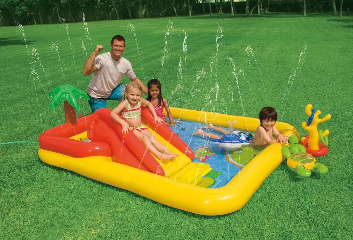 Peldēšanas sēdeklis Intex Deluxe Baby Float Step 1 Photo 2