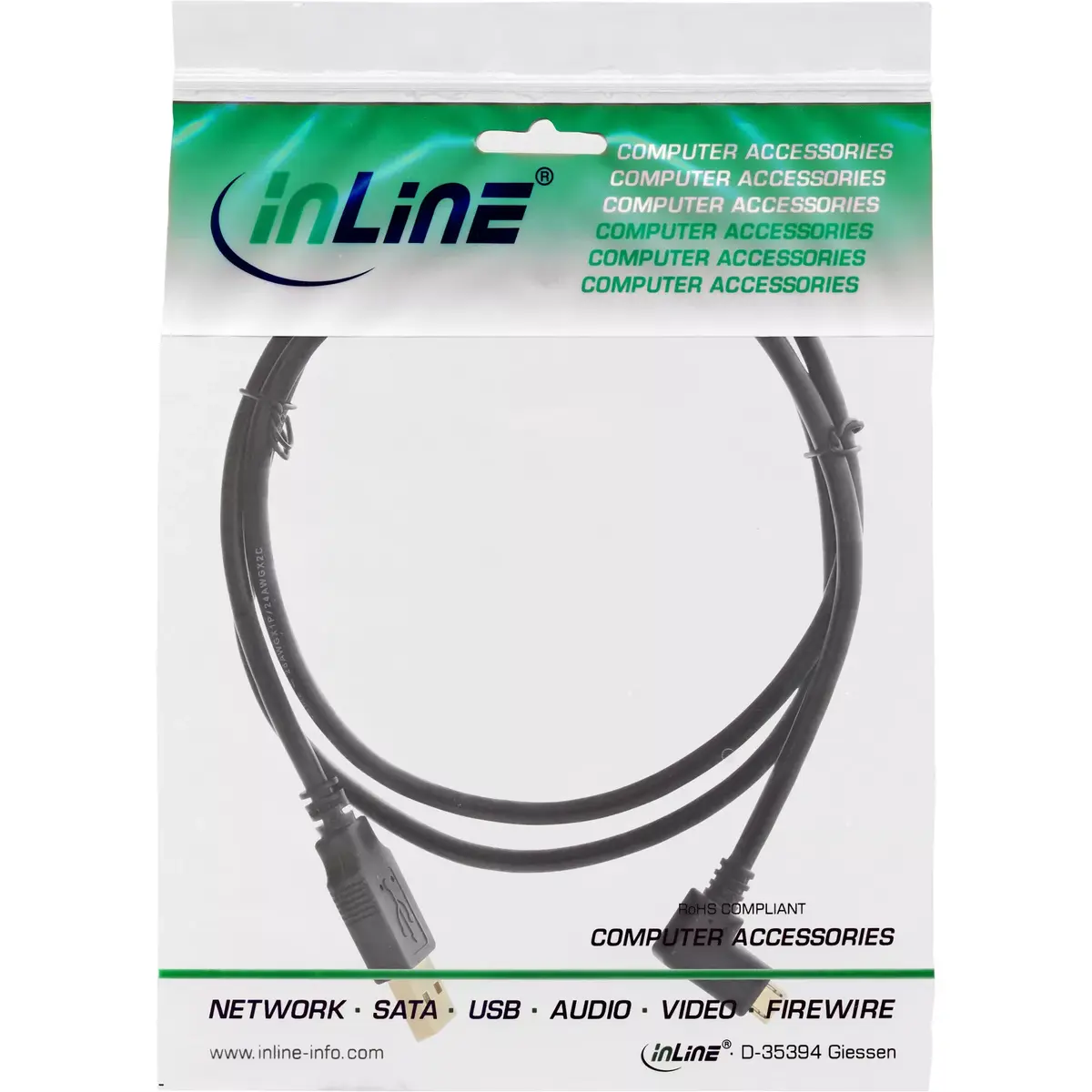 Micro USB 2.0 Cable InLine 31705T Photo 2
