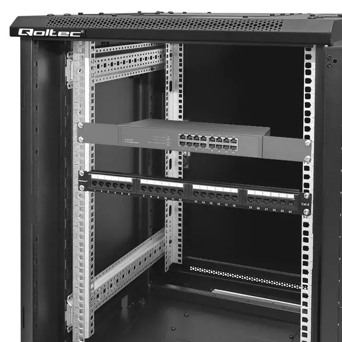 Riepu skapītis QOLTEC 54518 19" 15U Photo 7