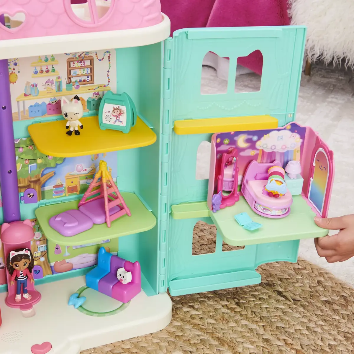 Leļļu mājiņa guļamistaba Spin Master Gabby's Dollhouse Sweet Dreams Bedroom Photo 4