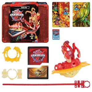 Playset Spinmaster Bakugan Baku-tin Special Attack Mantid Customizable Spinning Action Figure