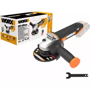 Slīpmašīna WORX Leņķa slīpmašīna WX803.9 Cordless 125mm