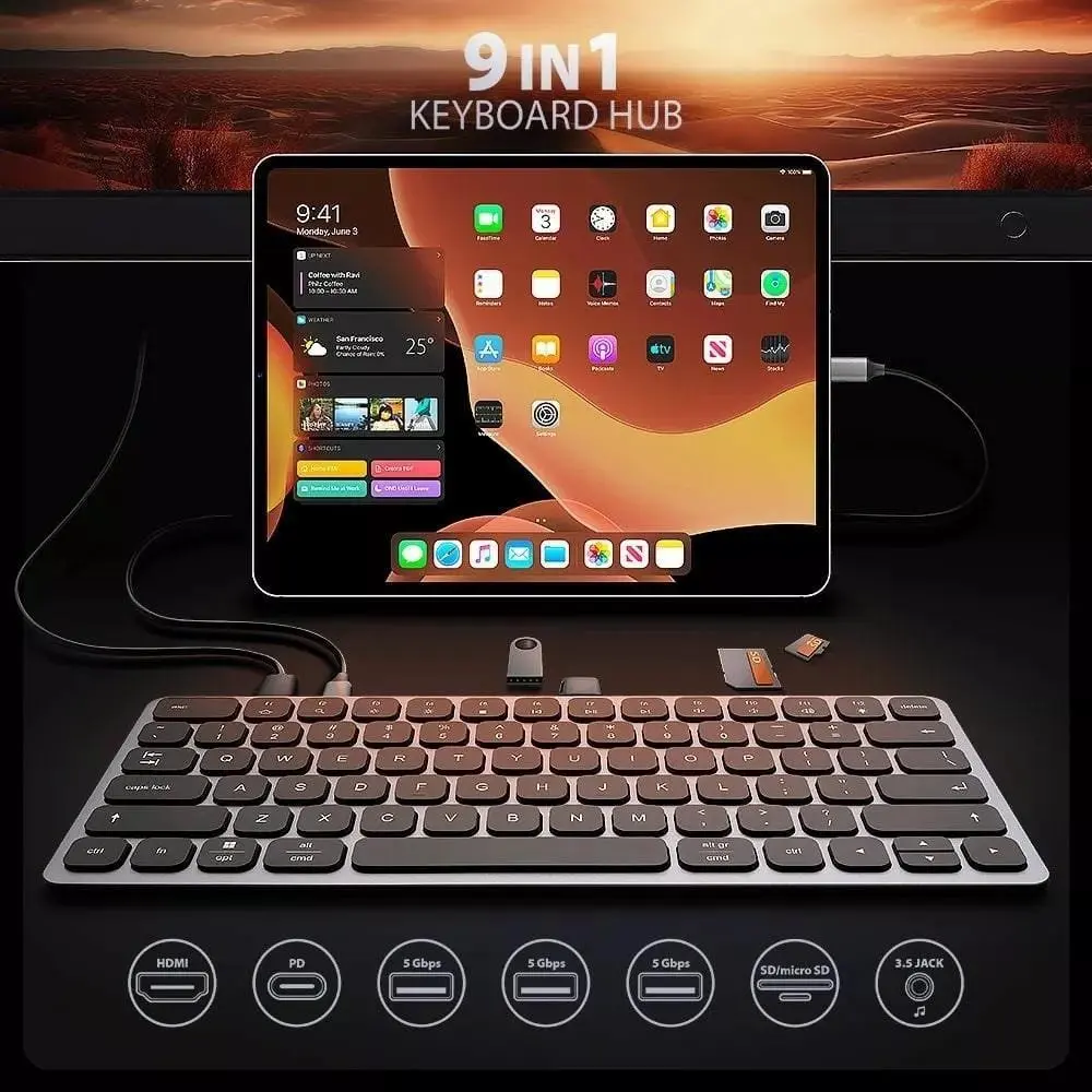 Dokstacija Axagon HMC-KB-US Vadu USB 3