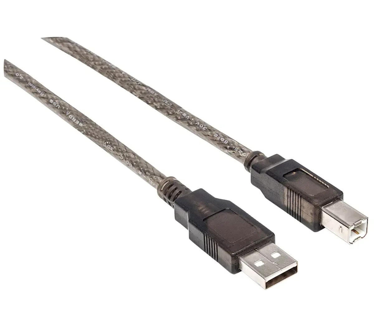 USB-A к USB-B кабель Manhattan 15м Photo 2