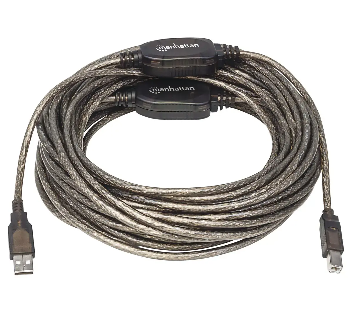 USB-A к USB-B кабель Manhattan 15м Photo 5