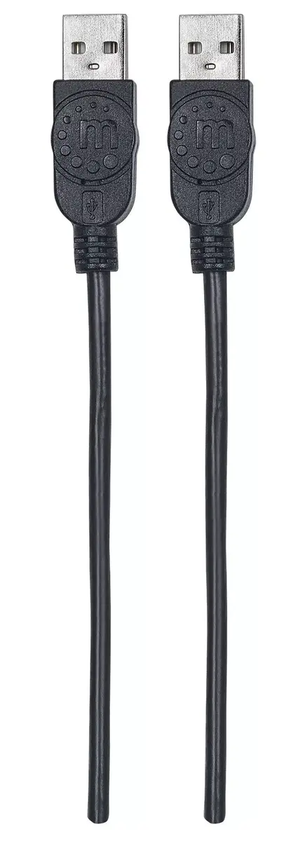 USB-A uz USB-A kabelis Manhattan USB2AA1M Photo 4