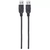 USB-A uz USB-A kabelis Manhattan USB2AA1M Photo 4