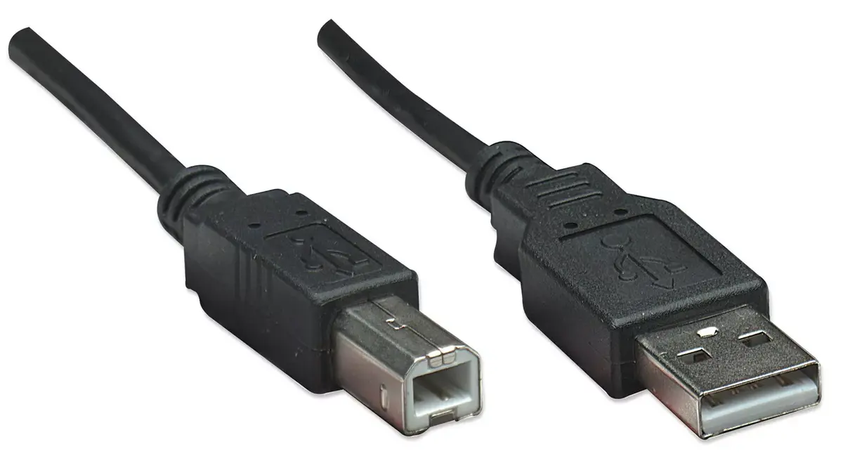 USB-A к USB-B кабель Manhattan 0.5м Photo 2
