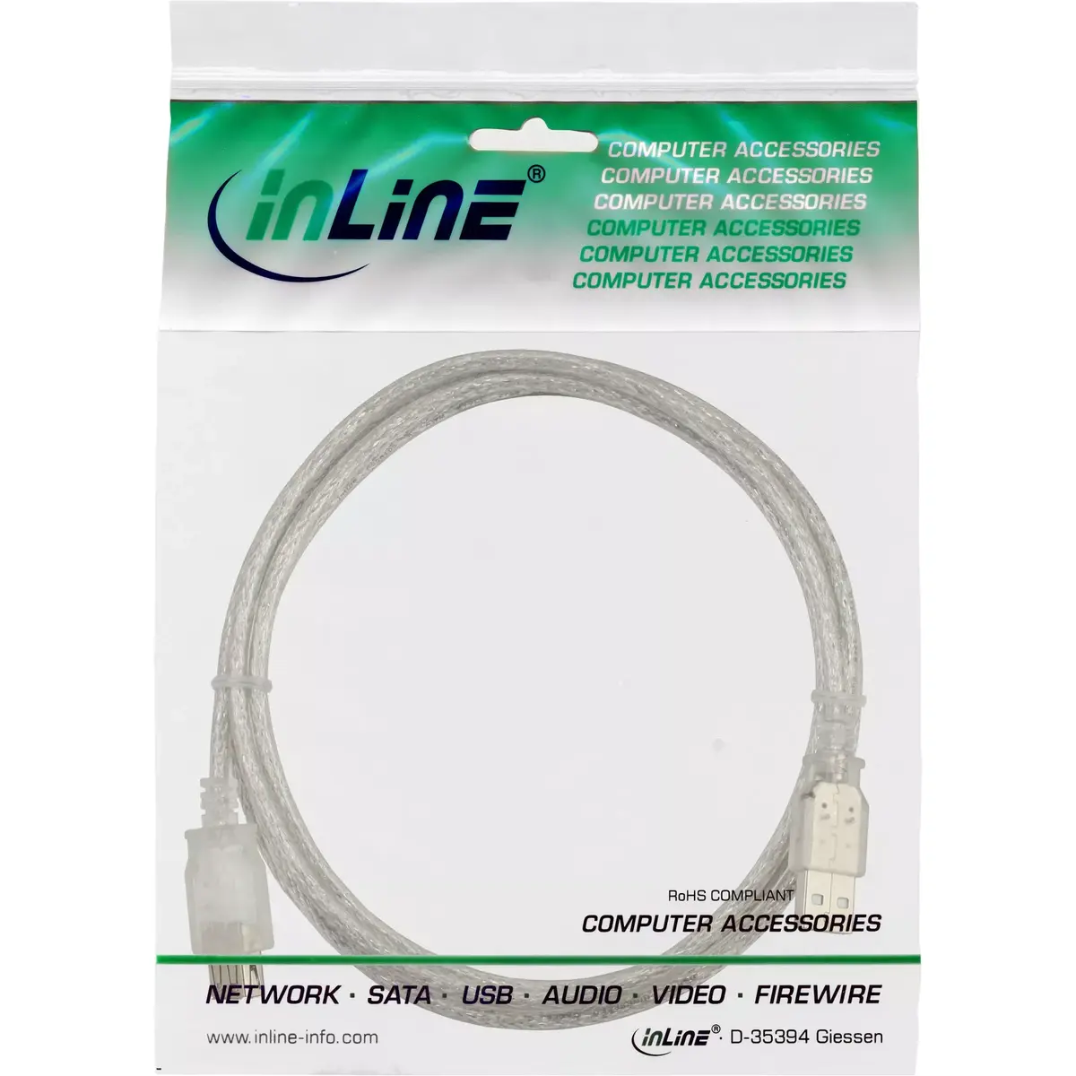 USB 2.0 Extension Cable InLine 34650 Photo 2