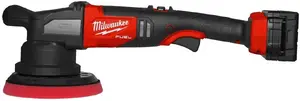 Аккумуляторный эксцентриковый полировщик Milwaukee M18 FROP21-502X 18 В, 150 мм — бесщеточный + 2×5,0 А·ч, зарядное, HD-кейс