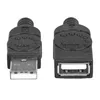 USB-A uz USB-A pagarināšanas kabelis Manhattan USBEXTAA3BK Photo 3