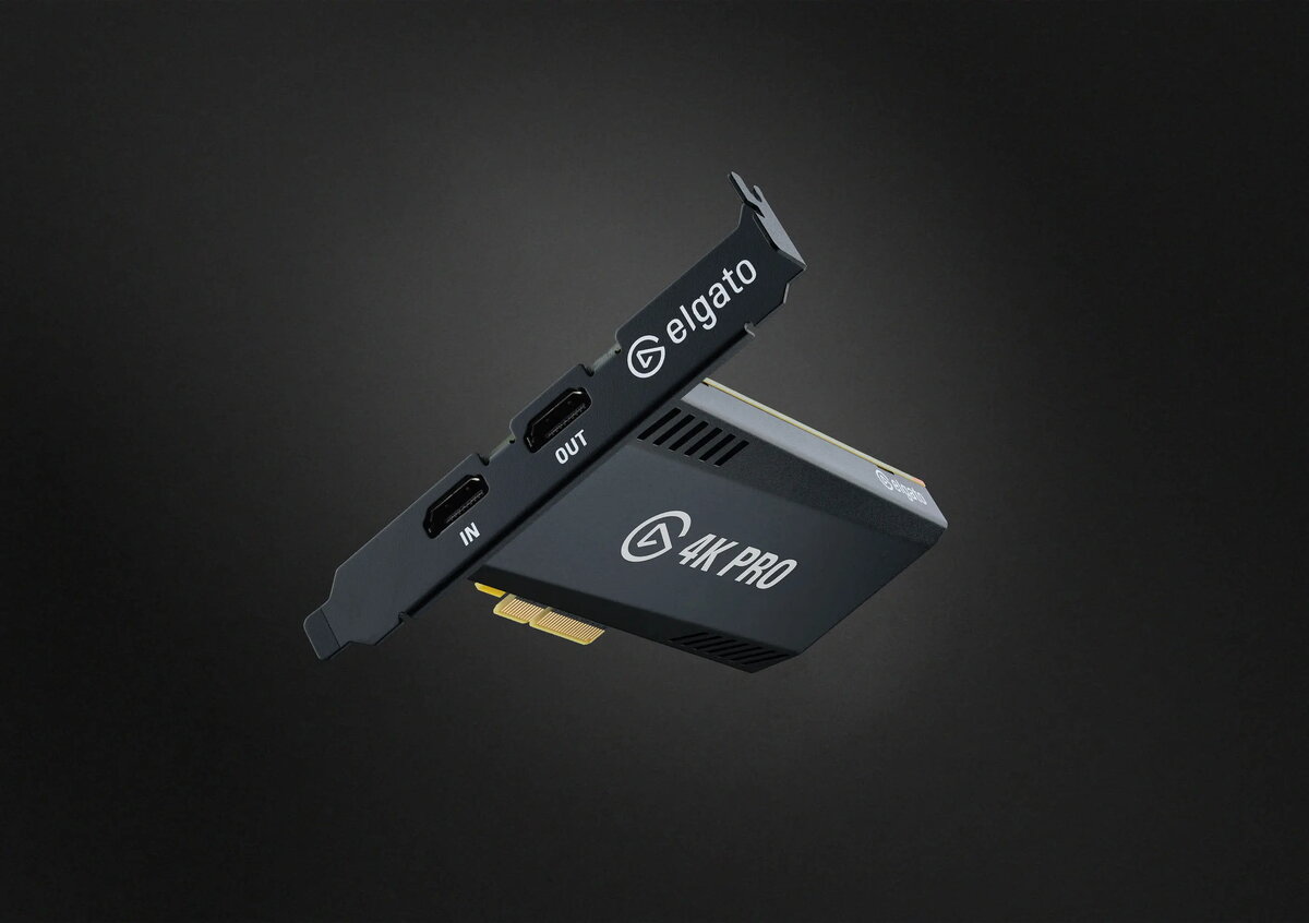 Elgato 4K Pro PCIe video uztveršanas