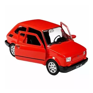 Metāla auto modelis FIAT 126P MALUCH dažādas 1:34 7216V