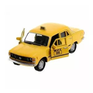 Металлическая авто моделька FIAT 126P Taxi разные 1:34 7216X