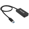 USB-A uz HDMI adaptera kabelis Manhattan 60cm Photo 3