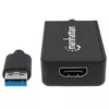 USB-A uz HDMI adaptera kabelis Manhattan 60cm Photo 4