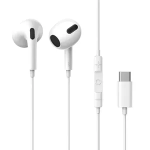 Baseus C17 Headset Wired In-ear Calls/Music USB Type-C White