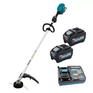 Аккумуляторная триммер-леска Makita UR014GT201 40V с 2x5,0Ah батареями XGT