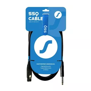 SSQ XLRJS1 - XLR sieviete / 6,3 mm stereo ligzda