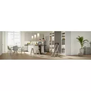 Step ladder Hailo K75 ComfortLine 4342-300, 2-step household ladder, model 4342-300