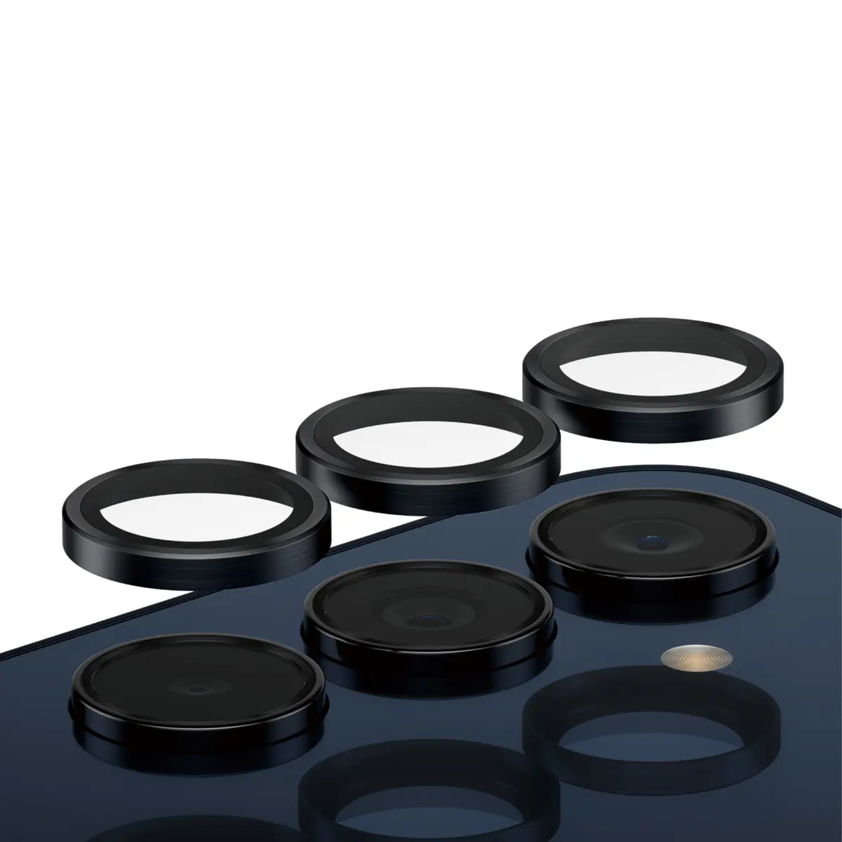 PanzerGlass Hoops Kameras lēcas aizsargs Black