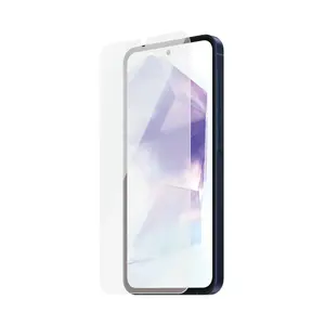PanzerGlass SAFE. by ® Ekrāna aizsargs Ultra-Wide Fit priekš Samsung Galaxy A55 5G rūdīts stikls caurspīdīgs