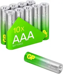 Battery GP Super Alkaline 1.5V AAA (Micro, LR03) — pack variant GPSUP24A997C10