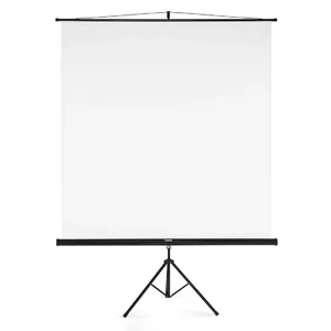 Projection Screen Hama 00021573 2.55 m 1:1 Manual Black White