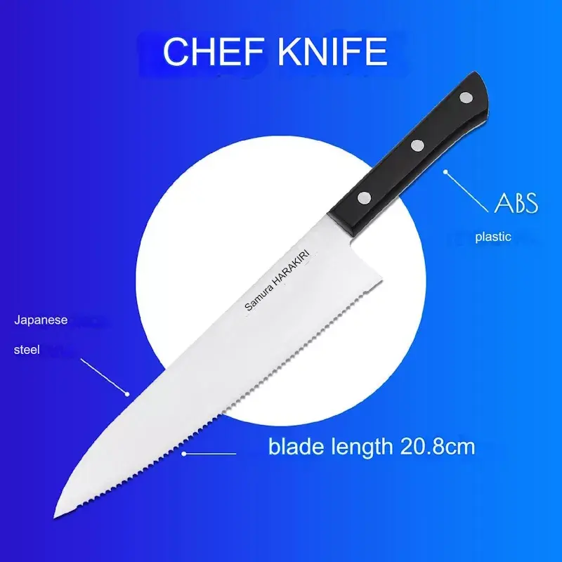 Samura Harakiri SHR-0086B Chef's Knife Photo 8
