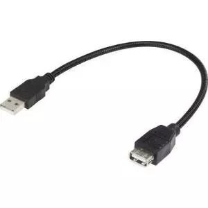 USB extension Renkforce Schwanenhals 0.16 m — flexible gooseneck USB extension cable 0.16 m