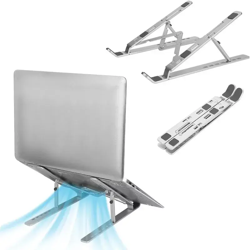 iLike STM1 Metal Foldable Notebook and Tablet Stand Photo 8