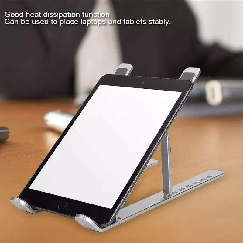 iLike STM1 Metal Foldable Notebook and Tablet Stand Photo 9