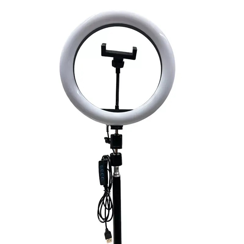 E-LIGHT ST10-5 26cm LED Ring Light with Tripod and Remote Photo 2