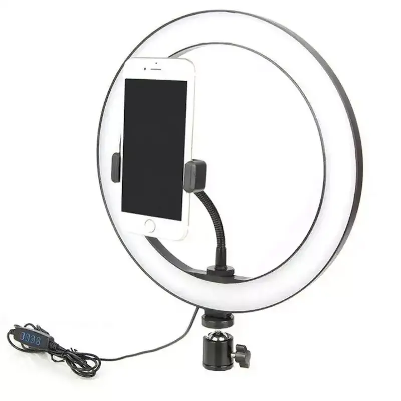 E-LIGHT ST10-5 26cm LED Ring Light with Tripod and Remote Photo 12