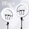 Кольцевая лампа E-LIGHT SR18 46 см с аксессуарами Photo 3