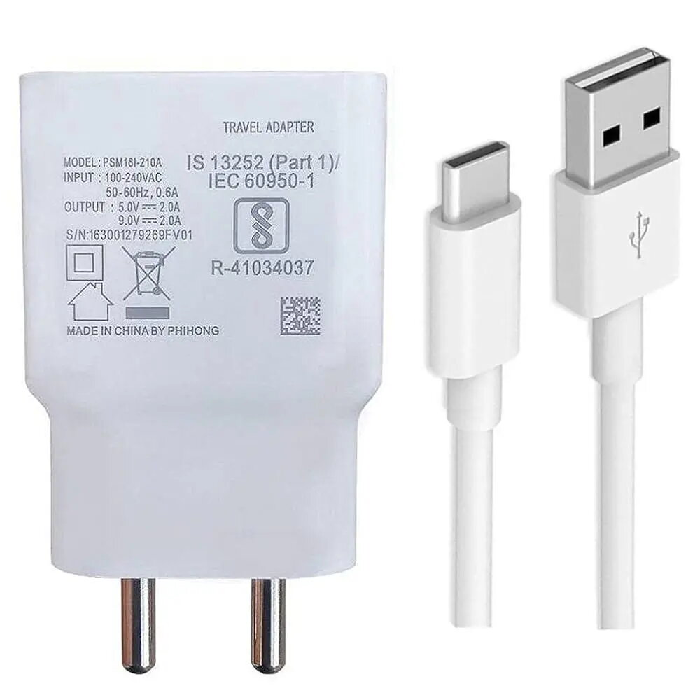 Ceļojumu lādētājs Samsung EP-TA200EWE 15W ar