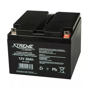 Gel battery BLOW 12V 28Ah for UPS, standby power and backup