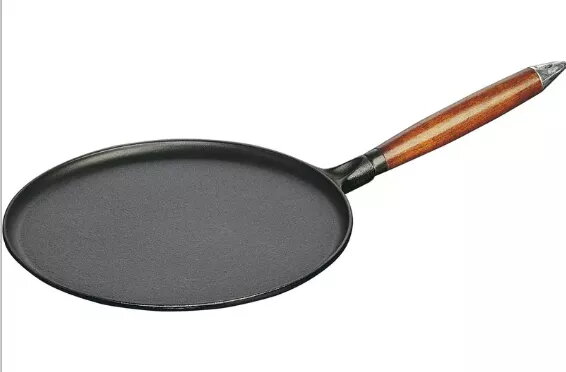STAUB čuguna panna ar koka rokturi