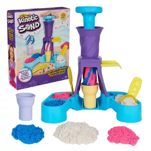 Игровой набор Kinetic Sand Spin Master Станция мороженого Многоцветный