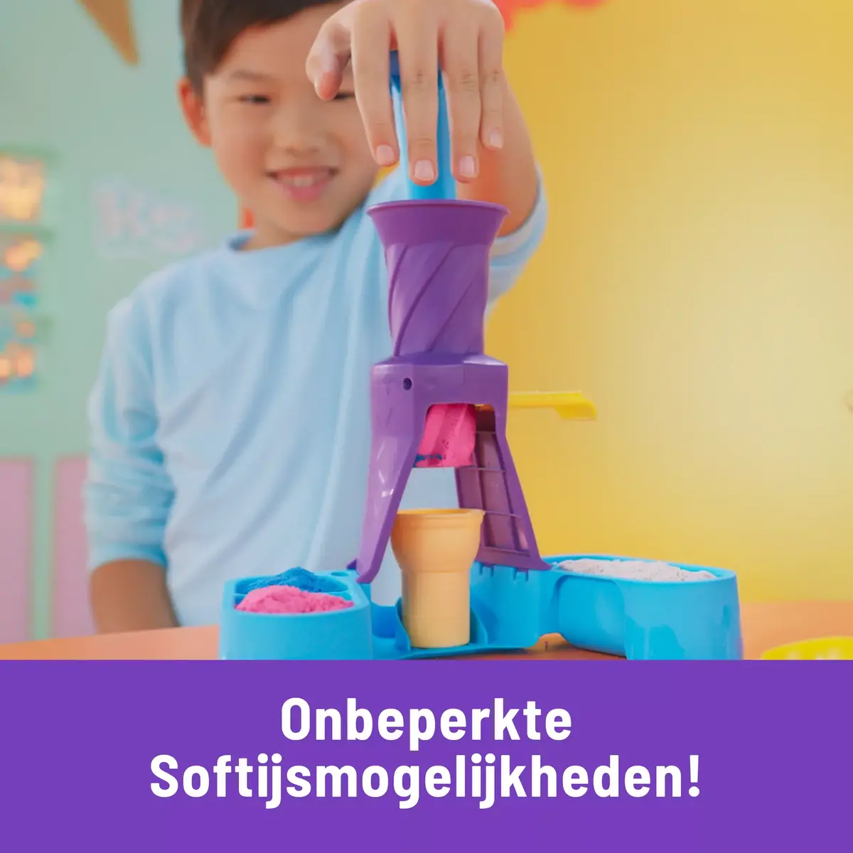Игровой набор Kinetic Sand Spin Master Станция мороженого Photo 4