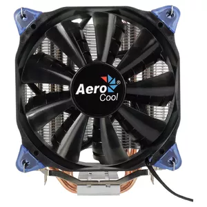 CPU Cooler EUROCASE Aerocool VERKHO4, 12 cm fan, 800–2000 RPM, 123×73×156.5 mm