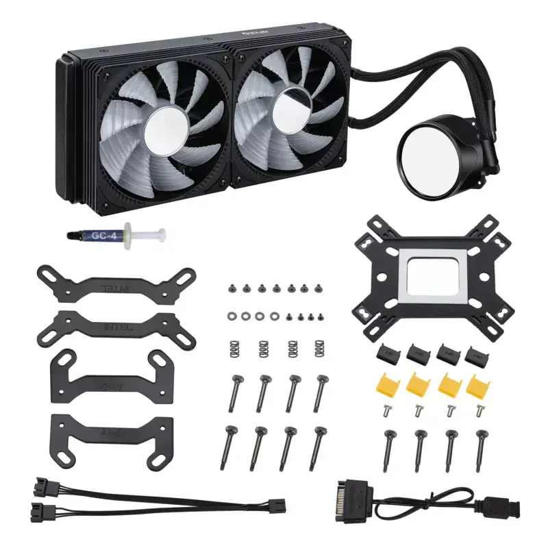 All-in-one CPU cooler Gelid Gelid Liquid 240 Photo 4